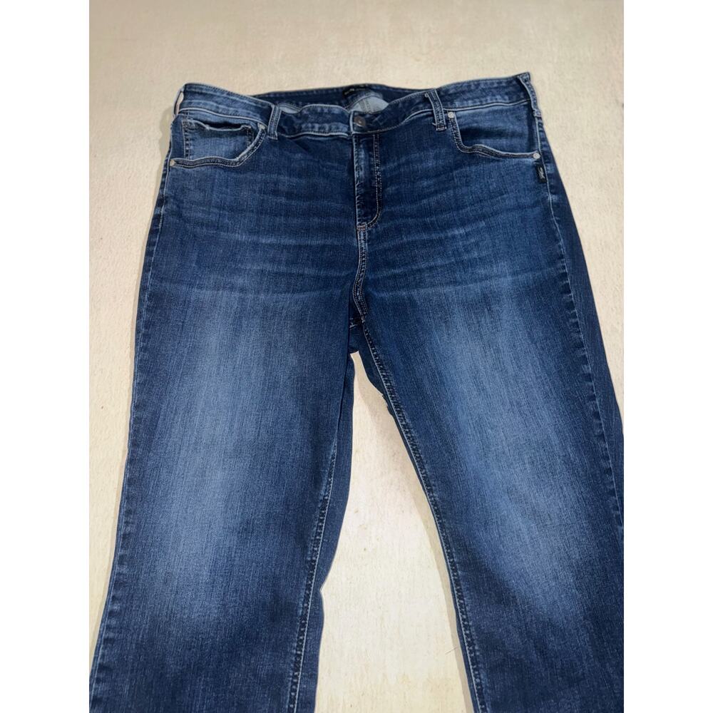 Silver jeans Co women’s Avery straight blue jeans - Picture 13 of 16